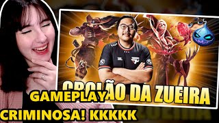 MONO CHAMPIONS HUMILHANDO os GRINGOS  CBOLÃO DA ZUEIRA REACT BRONZIOCRE [upl. by Durrace116]