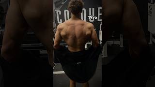 Growing wings to fly away from my problems instead of running gym bodybuilding aesthetic backday [upl. by Aserat]