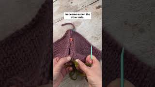 Mattress Stitch quick tutorial [upl. by Nehtan]