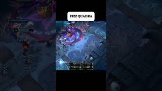 FIZZ QUADRAKILL  FIZZ GUIDE S1413  FIZZ MONTAGE S1413 fizz shorts wildrift lolgameplay [upl. by Eirehs]