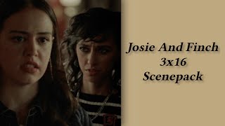 Josie And Finch 3x16 Scenepack Logoless  HD [upl. by Nnoryt]