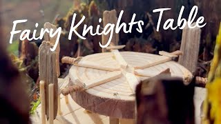 Fairy knights table DIY Kit  built with natural materials [upl. by Hgiel]