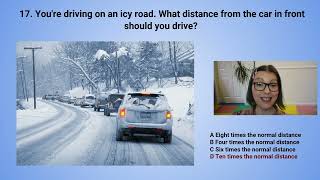 50 driving theory test questions DVLA DVSA  free driving practice mock test [upl. by Eide222]