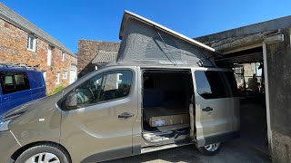 Renault Trafic camper build with SCA roof and RIB bed Part 1 [upl. by Kamillah]