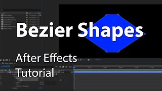 Bezier Shapes First Vertex Morphing in After Effects  Explained [upl. by Vilma]