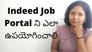 How to get more interview calls from indeed  Indeed Job Search  Telugu  Pashams [upl. by Ewan160]