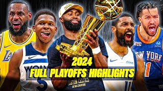 FULL 2024 NBA Playoffs Highlights  GOAT Season [upl. by Adnavoj]