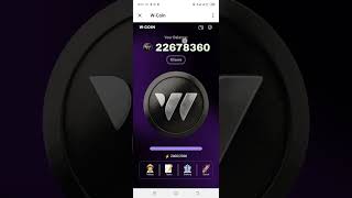 How To Connect Wallet On W Coin [upl. by Naginnarb]