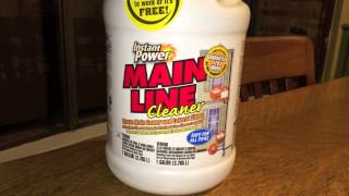 Main Line Cleaner Review [upl. by Winfred]