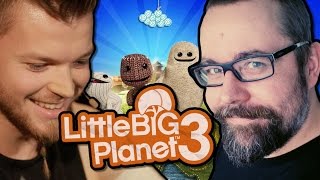 Little BIG Planet 3 Part 2 Stirring the Pot Ironing out the Creases PS4 Father amp Son Gameplay [upl. by Ahselak926]