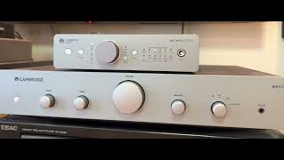 Cambridge Audio DacMagic 200M  AXA25  Monitor Audio Bronze 100 Cupid  FiftyFifty [upl. by Ttihw]