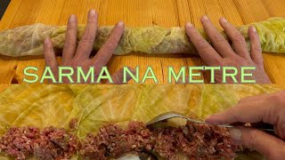 Sarma Na Metre ❗Recept za Zimski Specijalitet koji Oduševljava ❗Idealno za Porodične Proslave [upl. by Mobley]