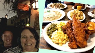 NEW ORLEANS VLOG  French Quarter Lafittes Blacksmith Shop Willie Maes Scotch House [upl. by Coucher]