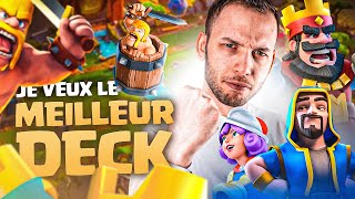 JE REALISE LE MEILLEUR DECK SUR CLASH ROYALE [upl. by Nov]