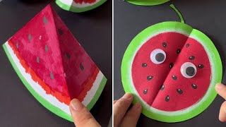 DIY Watermelon Crafts 3 Creative Ideas [upl. by Cordell]