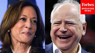 Shes Had One Client Her Entire Career Tim Walz Touts Kamala Harriss Record For The People [upl. by Rica]