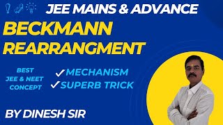 Beckmann Rearrangement  IIT JEE  NEET  2024 [upl. by Cornelius]