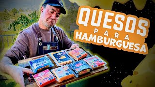 Probando Quesos pa’ Hamburguesa ¡el Mejor y el Peor 😬🔥 probando weas [upl. by Pontius1]