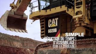 Présentation de la Pelle chargeuse hydraulique 6020B Cat® [upl. by Aleydis]