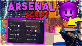 Arsenal Script Hack Quotas GUI Exploit Kill All Silent Aim Aimbot ESP amp More PASTEBIN [upl. by Nho445]