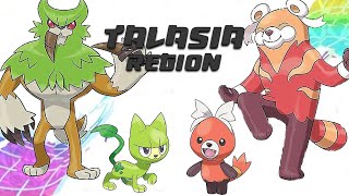 Complete Fakedex  Talasia Fakemon Region Gen 10 Pokemon Inspiration [upl. by Sirrot284]