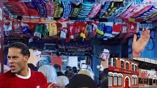 Virgil VanDijk song at The Albert pub behind The Kop Anfield [upl. by Eninej]