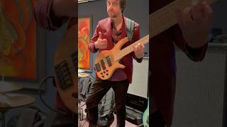 Dane Alderson plays custom Overwater Progress 5 👌bass bassguitars [upl. by Jensen]