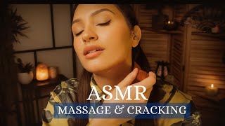 ASMR Massage and Neck Cracking for Sleep [upl. by Connel]