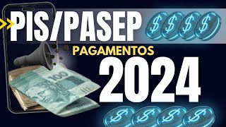 PAGANDO HOJE PISPASEP E ABONO SALARIAL 2024 [upl. by Iva]