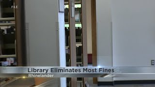 Rhinelander Library eliminates most fines [upl. by Asilehs]