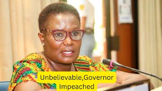 Meru Governor Kawira Mwangaza impeached again Unbelievably [upl. by Aretina]