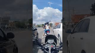 Tener precaución y rodar de espacio tambien es divertido venezuela motoviajera pasiónporlasmotos [upl. by Aynwat193]