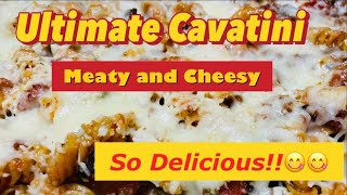 Ultimate Cavatini RecipeEasy and delicious pasta bake [upl. by Llerehc]