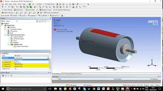 Simulação Ansys  Falha por fadiga em um tambor motriz de correia transportadora Part 2 [upl. by Kelsi564]