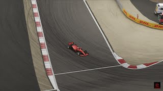 Bahrain  Sebastian Vettel  F1 2019 100 race [upl. by Janelle898]