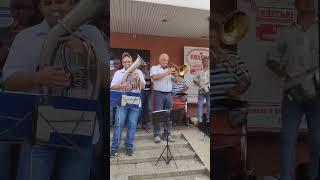 vagabond оркестр труба тромбон баритон туба барабан vintage orchestracover brassband band [upl. by Eednil]