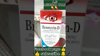 bromycinD drops use in urdu  doseDexatob tobramycin 03�xamethasone 01 Tobramycin eye drop [upl. by Notsahc259]