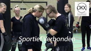 Sportief Verbonden Gkickboksers bij Kickboxing Okx [upl. by Yorztif681]