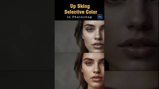 Up Sking Selective Color  Photoshop Short Tutorial  Vidu Artsimple [upl. by Putnem423]