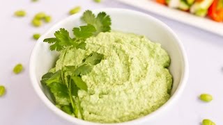 Edamole Recipe Guacamole Made with Edamame  Ornish Reversal Program [upl. by Darby154]