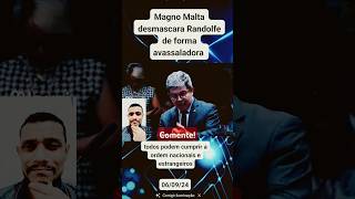 Magno Malta responde Randolfe [upl. by Amis]