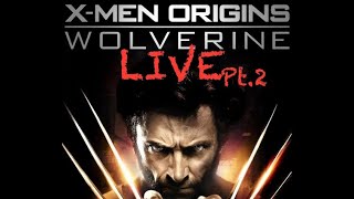 THE GAME WITH THE MOST BLOOD XMen Origins Wolverine 2009 Live pt2 [upl. by Einnaf]