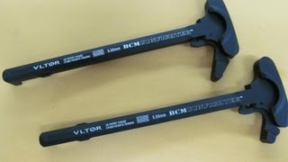 New Version 2nd Gen BCM Vltor Gunfighter AR15 Charging Handle unboxing [upl. by Trixie]