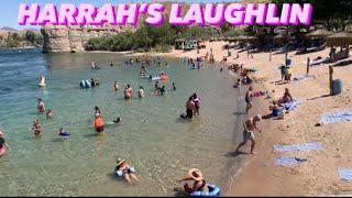 Harrah’s Laughlin Beach Resort amp Casino 🎰 Pool Review And River Boat Taxi Cruise [upl. by Sotos]