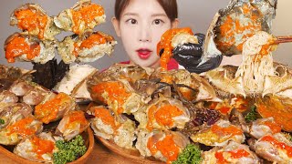 내 밥 다 훔쳐 간 대도 간장게장🦀 가만 안 둬🚔 Soy Sauce Marinated Crab eating showmukbang korean food [upl. by Garv362]