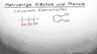 Mehrwertige Alkohole und Phenole  Chemie  Organische Chemie [upl. by Gloriane370]