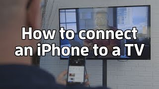 How to connect an iPhone to a TV [upl. by Bently105]