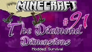 quotTROPICAL PARADISEquot  Diamond Dimensions Modded Survival 91  Minecraft [upl. by Edwyna853]