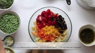 Bowtie Pasta Salad Recipe [upl. by Gennifer]