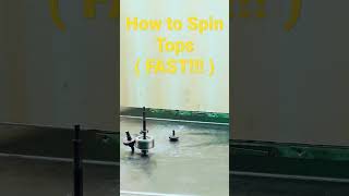 Top spinning hacks How to Spin Tops Fast [upl. by Filler]